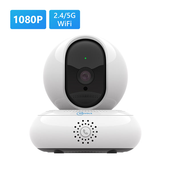 2MP(1080P) PTZ Wireless Wifi Security Camera 4X Digital Zoom Baby Monitor